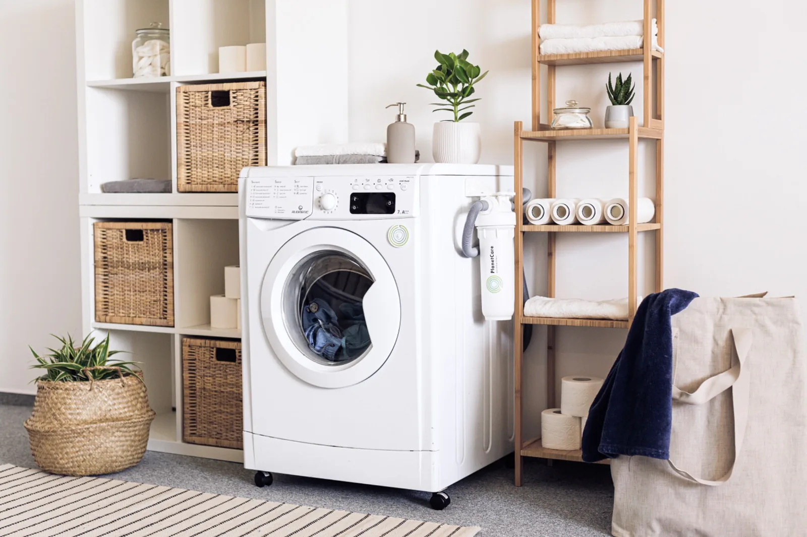 Espace d’entretien et de soin du linge